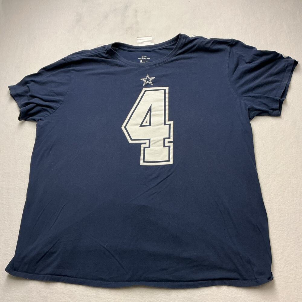Nike NFL Dallas Cowboys Dak Prescott Men Sz XXXL,Football T Shirt. 4148